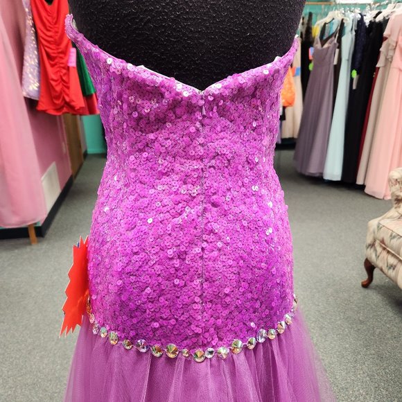 Precious Formals 10570 Size 12 Orchid - Picture 5 of 5